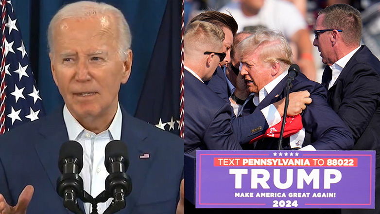 Μπάιντεν: Δεν υπάρχει καμιά θέση στην Αμερική για τη βία αυτού του είδους