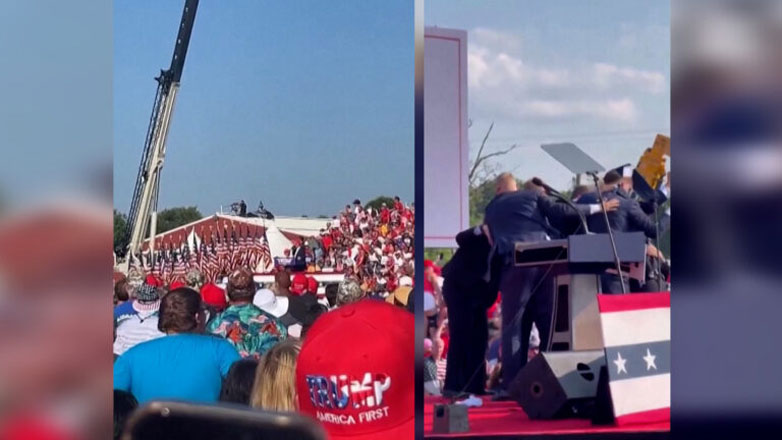 Αυτόπτης μάρτυρας κατέγραψε την απόπειρα δολοφονίας κατά του Τραμπ