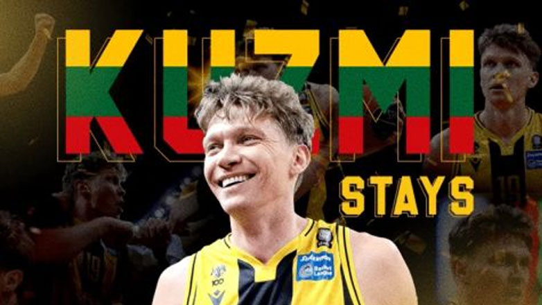 Μπάσκετ: Ανανέωσε με την ΑΕΚ ο Κουζμίνσκας έως το 2026