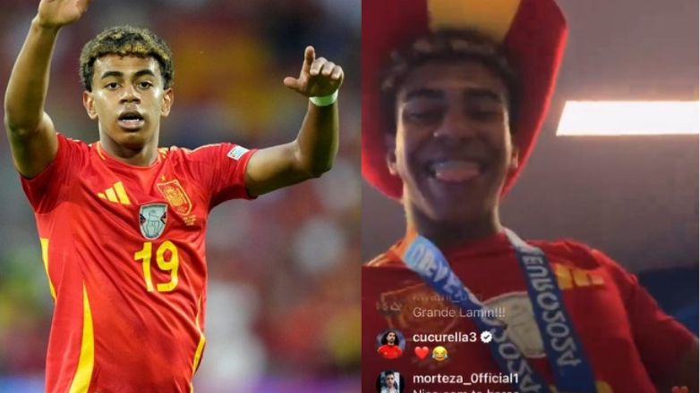 Ο Γιαμάλ έκανε live στο Instagram και έδειξε άθελά του τους συμπαίκτες του γυμνούς!