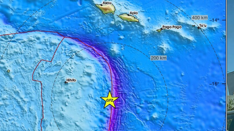 Σεισμός 6 Ρίχτερ στα ανοιχτά της Σαμόα