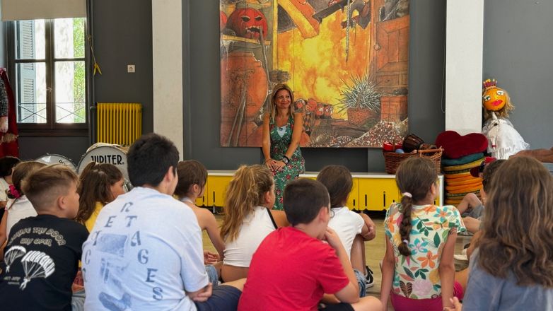 Η Μαρία Καρυστιανού σε μια συγκινητική και από καρδιάς εξομολόγηση στο «Δημήτρειον» ΚΔΑΠ Μοσχάτου της «ΑΠΟΣΤΟΛΗΣ»