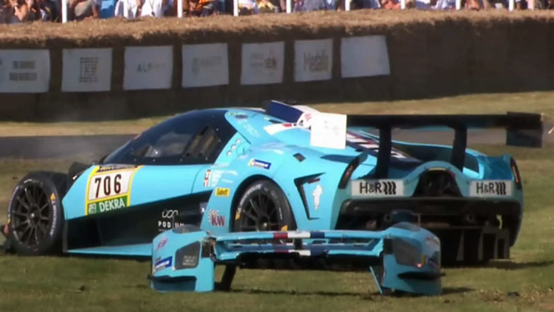 Τα ατυχήματα του φετινού Goodwood Festival of Speed (Βίντεο)