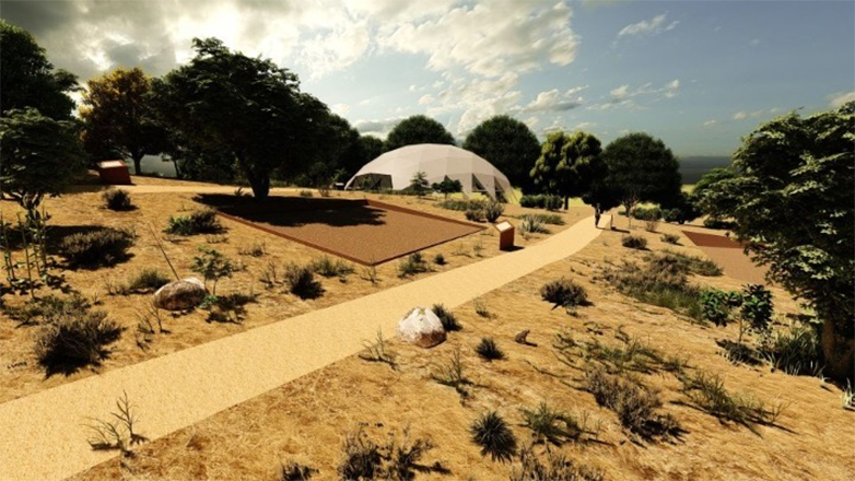 Ένα θολωτό στέγαστρο αναδεικνύει τον σημαντικό προϊστορικό οικισμό του Ντικιλί Τας, στην Καβάλα