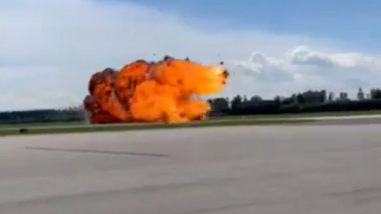 Δείτε τη συντριβή ελικοπτέρου της Πολεμικής Αεροπορίας της Πολωνίας