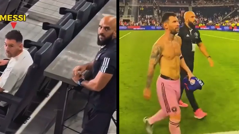 Ο ταχύτατος σωματοφύλακας του Lionel Messi