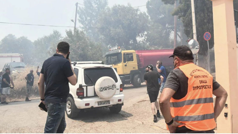 Φωτιά τώρα στον Ασπρόπυργο – Μήνυμα του 112