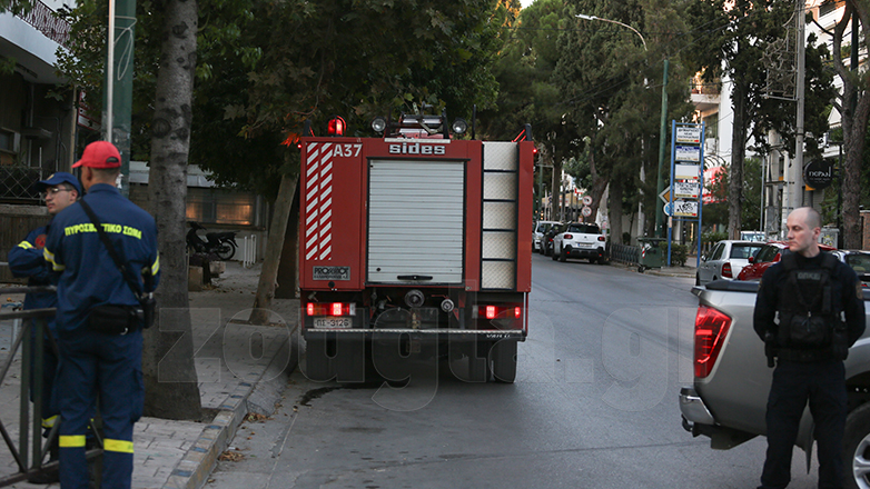 Φάρσα το τηλεφώνημα για βόμβα σε τράπεζα στη Νέα Χαλκηδόνα