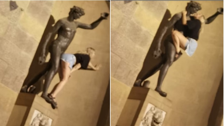 Φλωρεντία: Τουρίστρια κάνει… σεξ με τον θεό Διόνυσο και εξοργίζει το διαδίκτυο