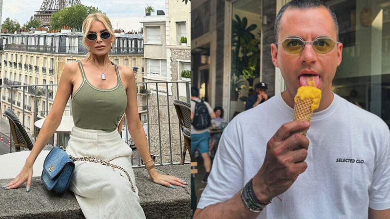 Κατερίνα Καινούργιου: Νέες φωτογραφίες από τη ρομαντική απόδραση στο Παρίσι με τον Παναγιώτη Κουτσουμπή