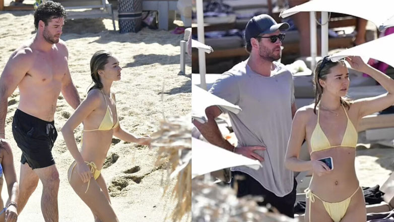 Liam Hemsworth – Gabriella Brooks: Μαζί σε παραλία της Μυκόνου
