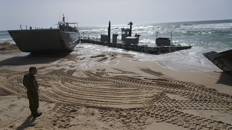 Γάζα: Ο αμερικανικός στρατός ανακοίνωσε την απόσυρση της τεχνητής προβλήτας