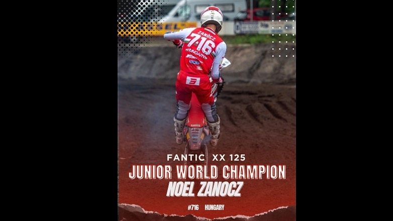 Zanocz και Fantic XX125 στέφονται Παγκόσμιοι Πρωταθλητές