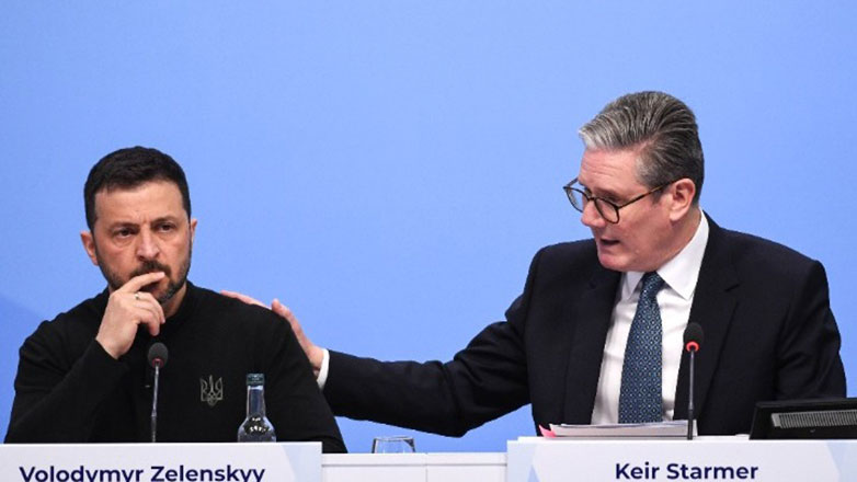 Έκκληση να παραμείνουν ενωμένοι οι Ευρωπαίοι στην υποστήριξη της Ουκρανίας απηύθυνε ο Ζελένσκι από τη Βρετανία