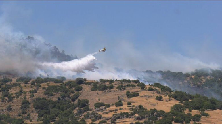 Φωτιά στην Κέα