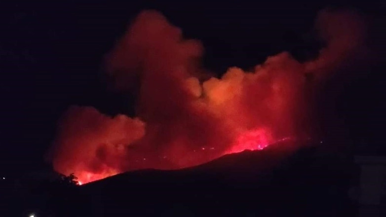 Πέλλα: Πυρκαγιά στο όρος Πάικο