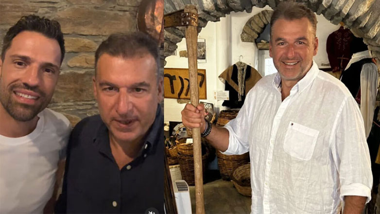 Γιώργος Λιάγκας: Η συνάντηση με τον Κωνσταντίνο Αργυρό στην Τήνο