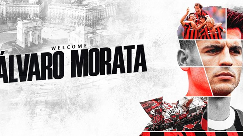 Η Μίλαν ολοκλήρωσε την απόκτηση του Μοράτα