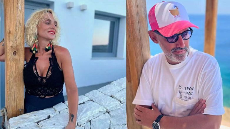 Ελεωνόρα Ζουγανέλη – Νίκος Συρίγος: Το φωτογραφικό άλμπουμ των διακοπών τους στην Αστυπάλαια
