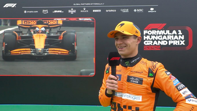 F1: O Lando Norris κέρδισε την Pole Position και ξεκινάει πρώτος αύριο στο Hungaroring