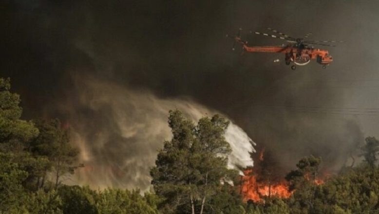 Πύρινος εφιάλτης για τρίτη μέρα στο όρος Όρβηλος στις Σέρρες Πύρινος εφιάλτης για τρίτη μέρα στο όρος Όρβηλος στις Σέρρες
