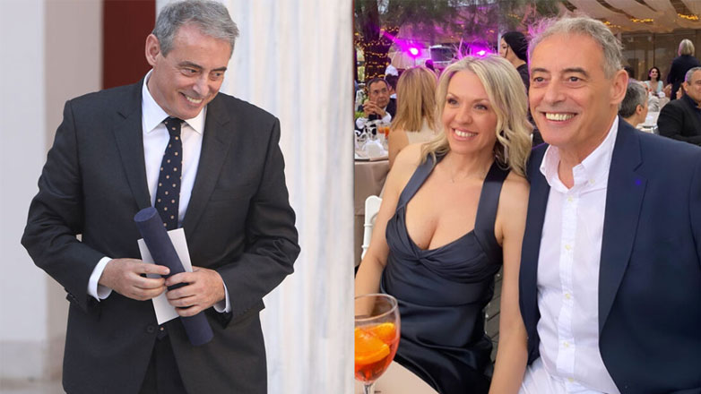 Ο Ιορδάνης Χασαπόπουλος παντρεύτηκε την εκλεκτή της καρδιάς του κάτω υπό άκρα μυστικότητα