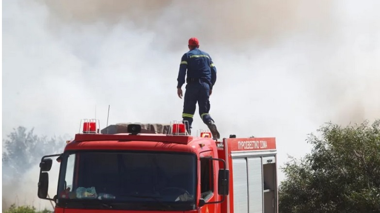 Φωτιά στην Άκρη Ελασσόνας