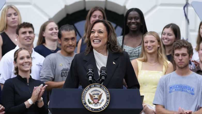 Η Κάμαλα Χάρις παρουσίασε τις προτεραιότητες της εκστρατείας της