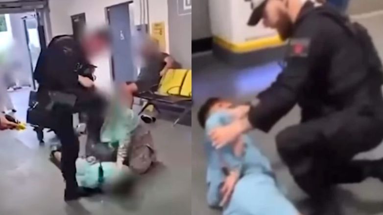 Βίντεο – σοκ: Άγριος ξυλοδαρμός άνδρα από αστυνομικό στο Μάντσεστερ