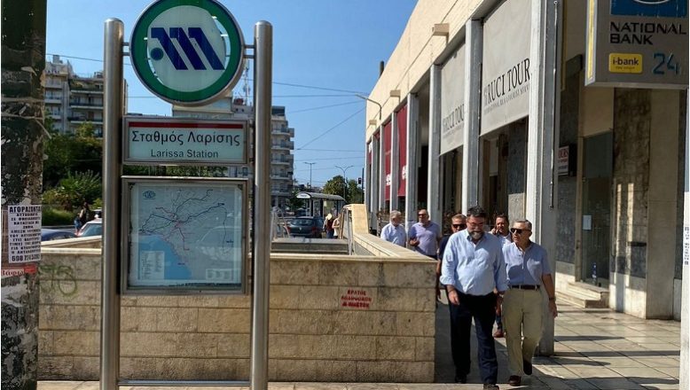 Αυτοψία του υφ. Υποδομών στους σταθμούς Αθηνών και Αχαρνών του ΟΣΕ Αυτοψία του υφ. Υποδομών στους σταθμούς Αθηνών και Αχαρνών του ΟΣΕ