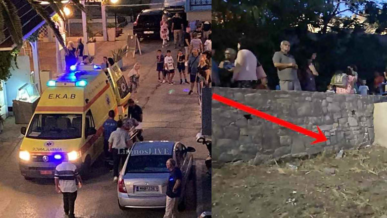 Άγιο είχε πιστή στην Αγία Παρασκευή στη Λήμνο – Έπεσε στο κενό και σώθηκε