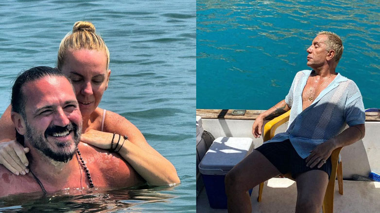 Βάσω Μαζωνάκη: Διακοπές στη Σκύρο με τον Δημήτρη Μακρυνιώτη, μετά τη δικαστική διαμάχη με τον αδελφό της