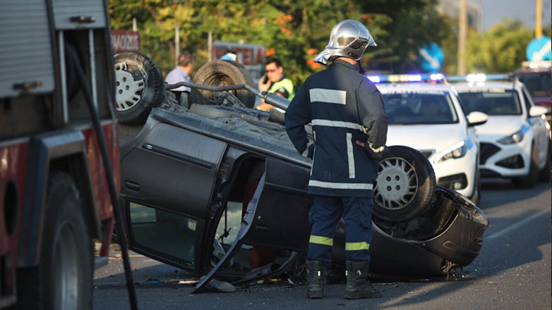 Νεκρός ένας άνδρας σε τροχαίο έξω από τη Λάρισα