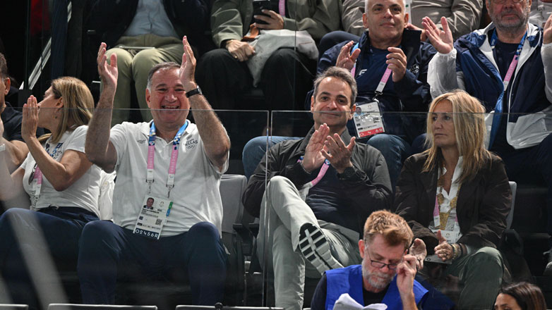 Παρακολούθησε τον Λευτέρη Πετρούνια ο Κυριάκος Μητσοτάκης