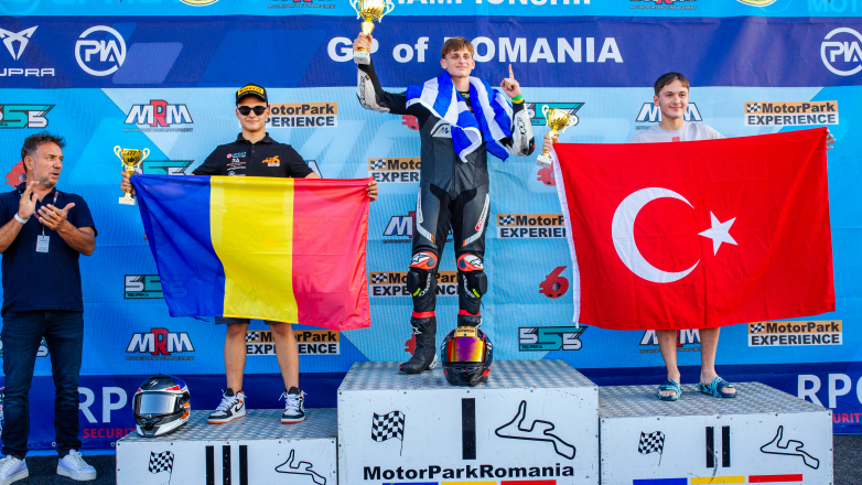 Νίκη για τον 15χρονο Κωνσταντίνο Μαυρόπουλο – Dinos31 στo Motorpark της Ρουμανίας