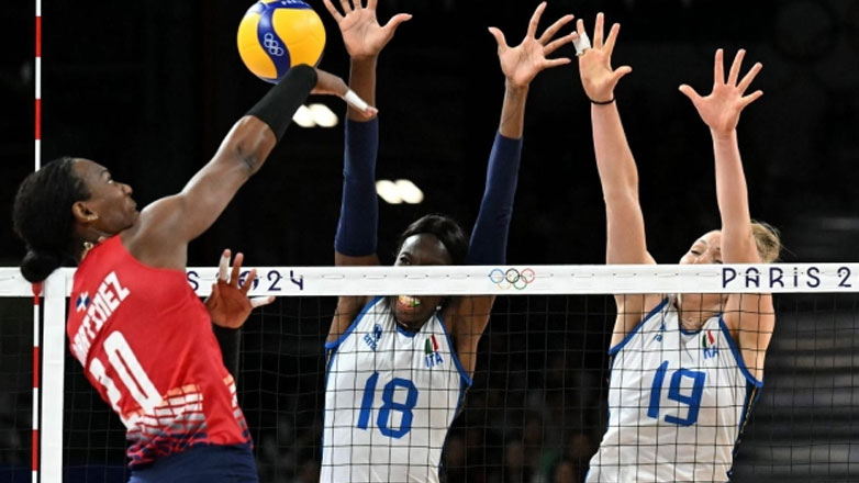 Παρίσι 2024: Κανένα πρόβλημα για την Ιταλία στο βόλεϊ γυναικών, 3-1 την Δομινικανή Δημοκρατία