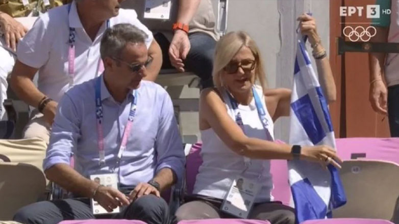 Είδαν τη Μαρία Σάκκαρη Κυριάκος και Μαρέβα Μητσοτάκη