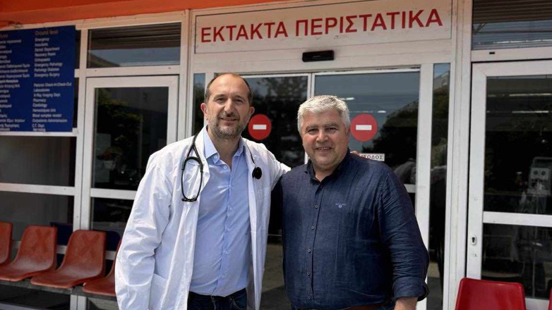 Πρέβεζα: Δήμαρχος έκανε εφημερία στο νοσοκομείο λόγω έλλειψης προσωπικού