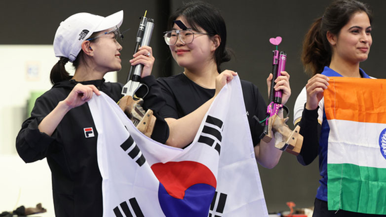 Παρίσι 2024: «Χρυσή» η Γε στα 10μ. αεροβόλο πιστόλι γυναικών