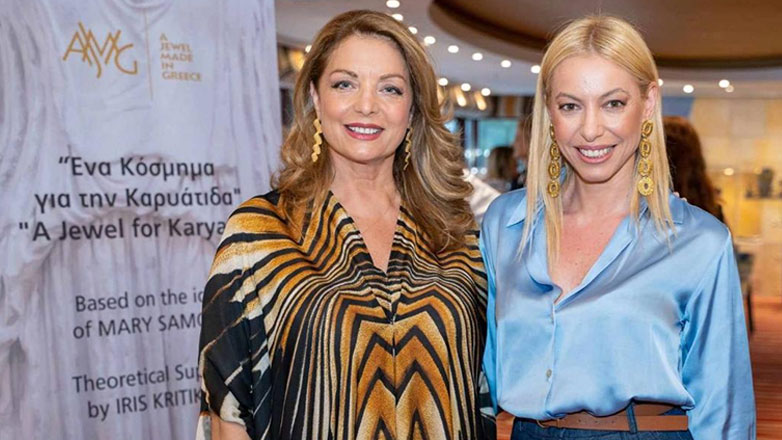 Η έκθεση «Ένα κόσμημα για την Καρυάτιδα» μάγεψε το κοινό – Την εγκαινίασε η Άντζελα Γκερέκου
