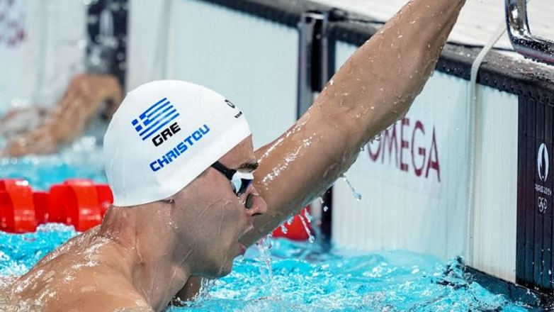 Παρίσι 2024: «Άγγιξε» το μετάλλιο ο Χρήστου, τέταρτος στα 100μ. ύπτιο