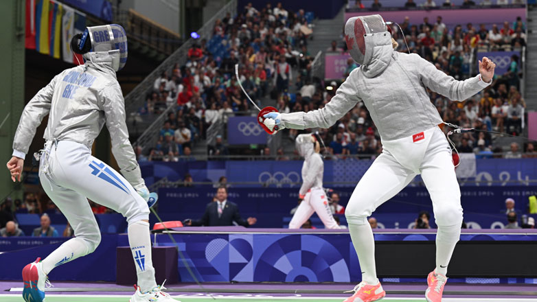 Παρίσι 2024: Χρυσό μετάλλιο στη σπάθη γυναικών η Απιτί-Μπρουνέ