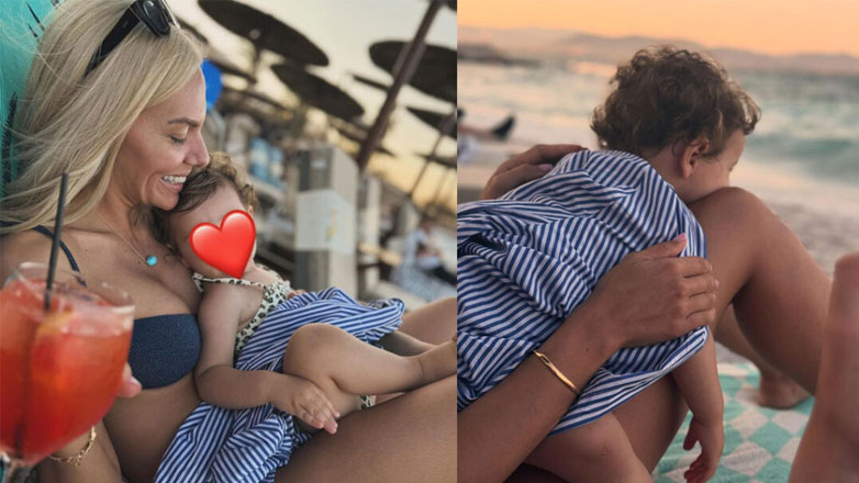 Ιωάννα Μαλέσκου: Δημοσίευσε βίντεο με τα πρώτα βήματα της κόρης της