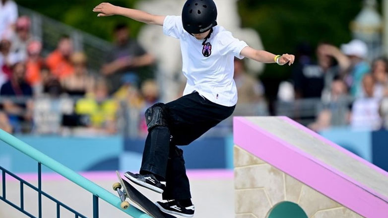 Παρίσι 2024: Ο Χοριγκόμε Ολυμπιονίκης για 2η φορά στο Σκέιτμπορντ