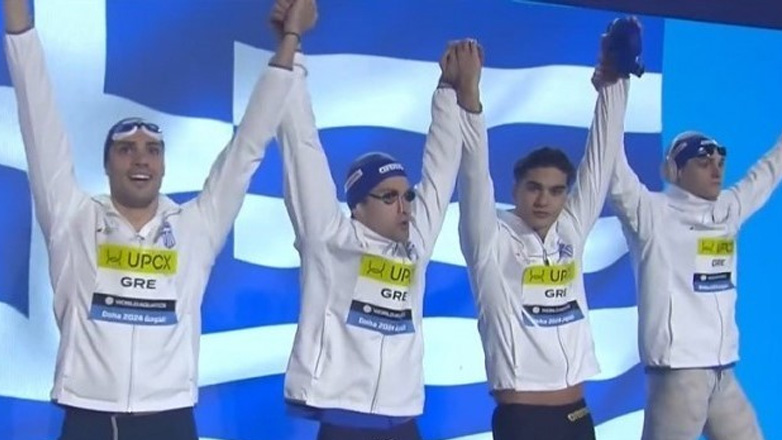 Παρίσι 2024 (Κολύμβηση): Καλή εμφάνιση και 11η θέση για την ομάδα 4Χ200μ. ελεύθερο ανδρών