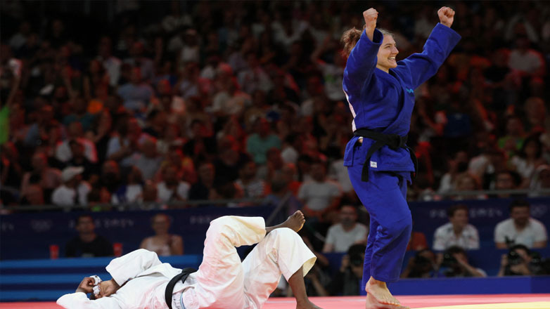 Παρίσι 2024; «Χρυσή» η Λέσκι στα -63κ. γυναικών του τζούντο