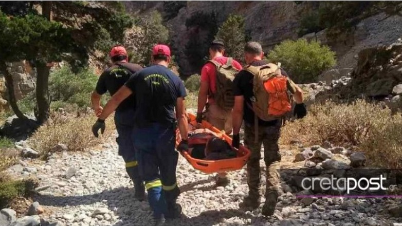 Εντοπίστηκε χωρίς τις αισθήσεις του στο Φαράγγι της Σαμαριάς