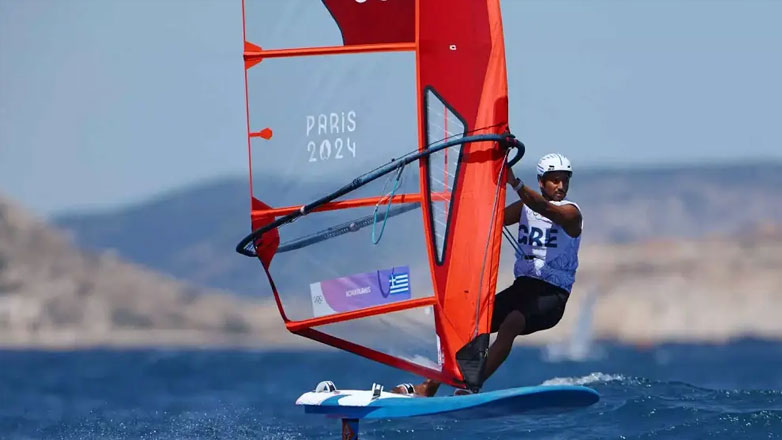 Παρίσι 2024: Ο Κοκκαλάνης 19ος στην όγδοη ιστιοδρομία IQFoil