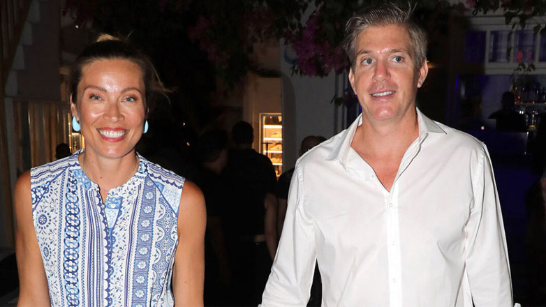 Μαριέττα Χρουσαλά-Λέων Πατίτσας: Εξόρμηση για ψώνια στη Μύκονο