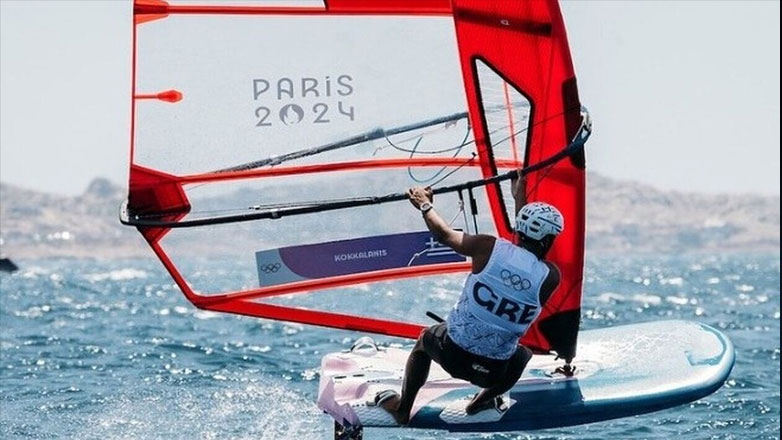 Παρίσι 2024: Ο Κοκκαλάνης 17ος στην δέκατη ιστιοδρομία